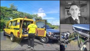 César Mejía Iraheta, de 28 años, sufrió accidente el pasado 19 de junio. Foto: Comandos de Salvamento/Redes Sociales