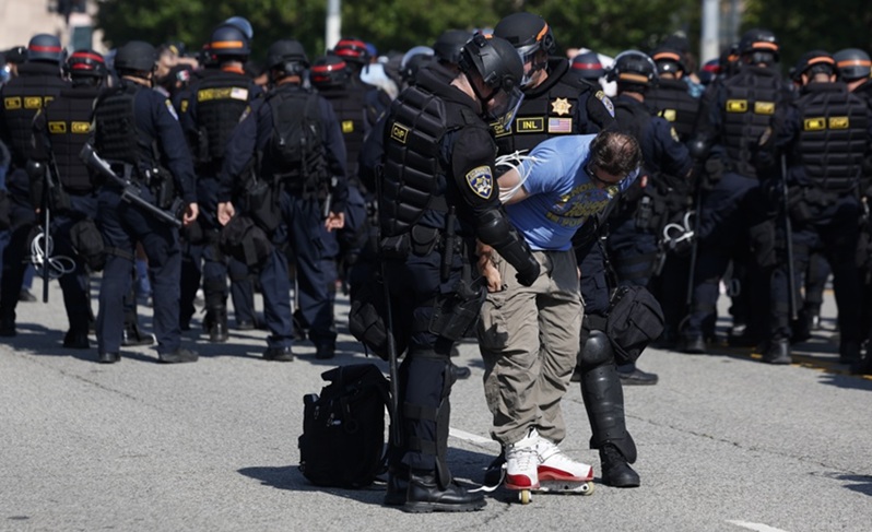 arrestos protestas