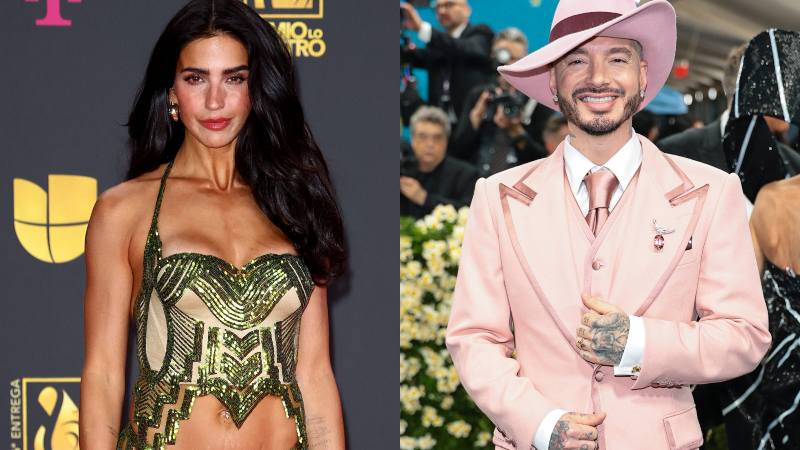 Bárbara de Regil y J Balvin