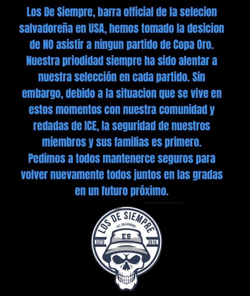 barra el salvador selecta ausente copa oro concacaf 2025