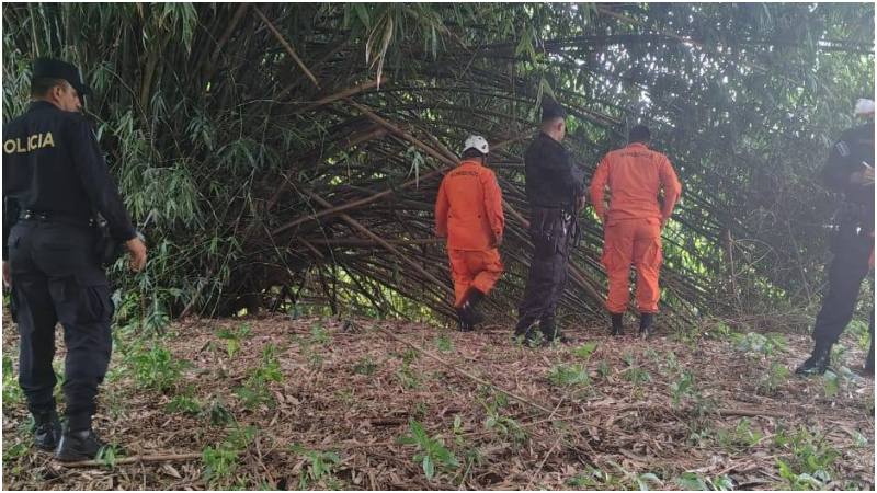 En este sector fue encontrado el cuerpo de una mujer. Foto / Cortesía