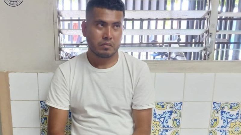 Giovanni Sandoval Orellana fue condenado a 14 años y tres meses de prisión por diversos delitos. Foto EDH / Cortesía Centros Judiciales.
