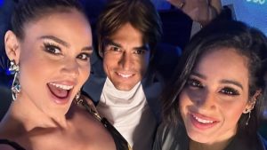 Ligia Roca, Sven González y Karen Solís juntos de nuevo tras varios años.