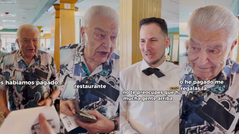 Don Francisco lejos de apenarse se puso a bromear con la confusión.