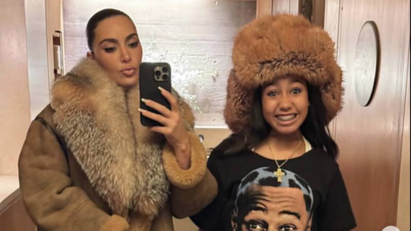 Kim Kardashian y North West