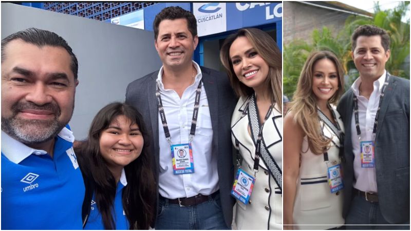 Luciana y su esposo Marden Deleón vivieron momentos inolvidables.