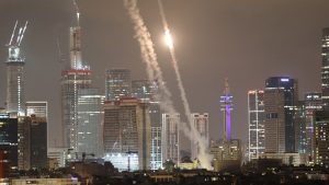 Misiles iranies sobre Israel