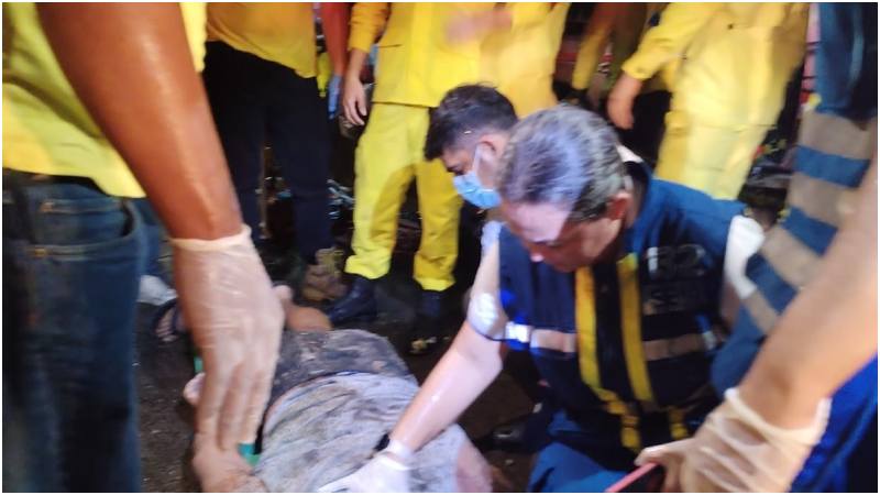 La víctima fue declarada fallecida en el lugar. Foto / Cortesía Comandos