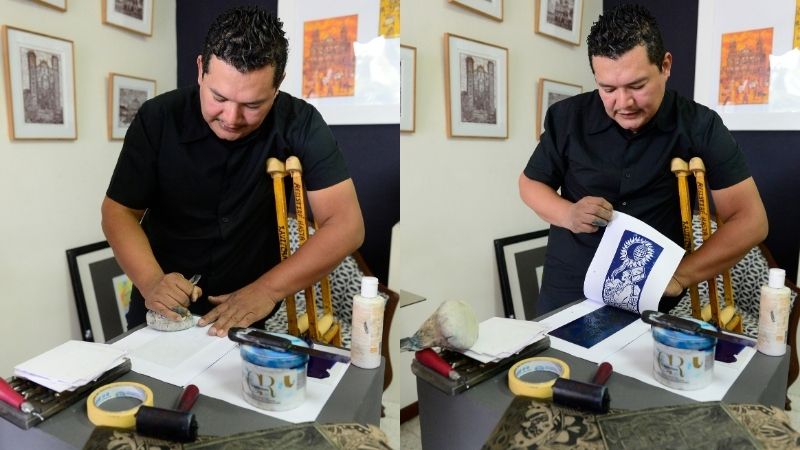 Roberto Melara Arte Grabado