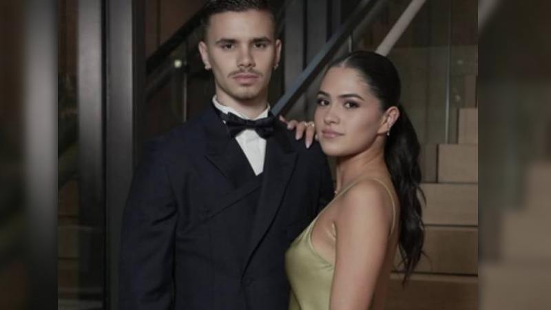 Kim Turnbull y Romeo Beckham