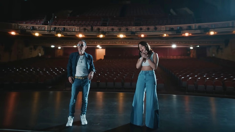 Ángela Aguilar y Marc Anthony