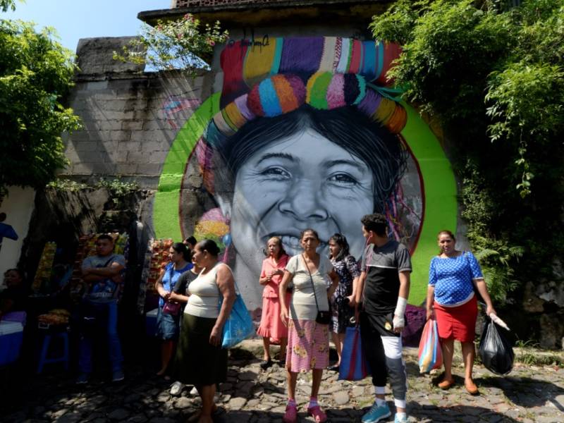 Mural Abraham Osorio en El Salvador