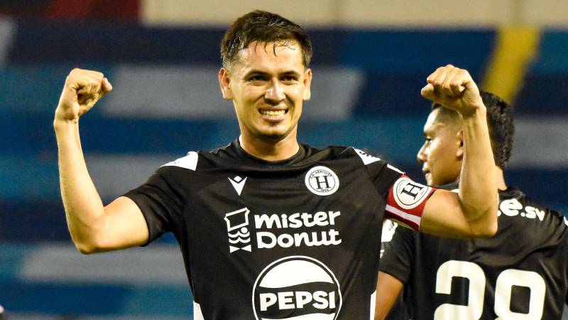 César Flores,anoto el segundo gol de Hércules en la victoria parcial cpntra Alianza.
Foto EDH/Cortesía Hércules / 