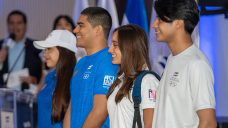 Atletas salvadorenos Panamericanos Jr 2025 01