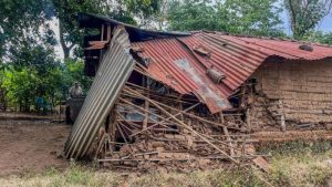 Casas daños temblores Ahuachapan Norte