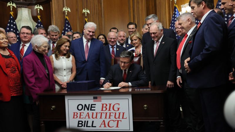 Congreso EEUU aprueba ley presupuesto Donald Trump