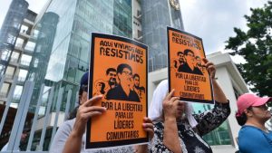 juicio repetido de los ambientalistas y líderes comunitarios de santa marta ades