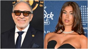 Emilio Estefan y su sobrina Lina Luaces