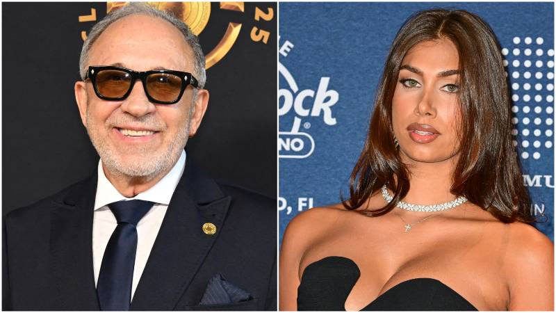 Emilio Estefan y su sobrina Lina Luaces
