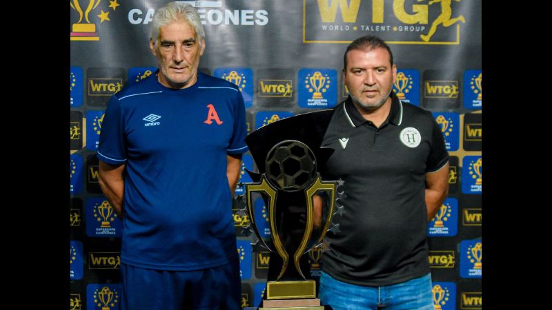 Ernesto Corti Gabriel Alvarez Supercopa El Salvador