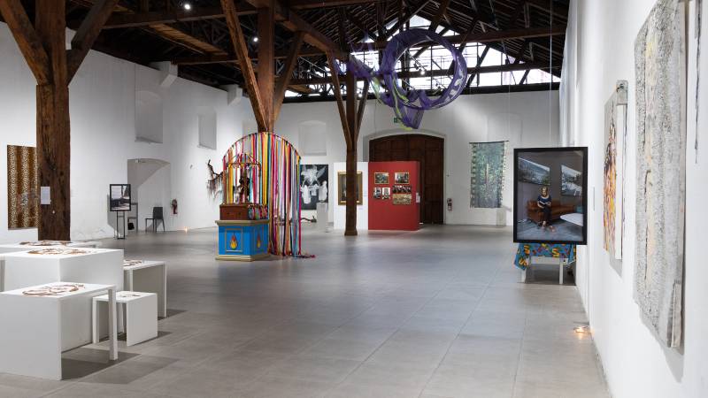 Vista panorámica de la exposición en el museo costarricense, en donde se exhibirá hasta octubre próximo. / 
