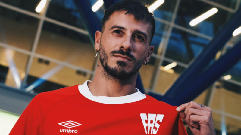 El luso Diogo Figueiras, nuevo fichaje de  CD FAS, para el Apertura 2025. Foto: Cortesía CD FAS