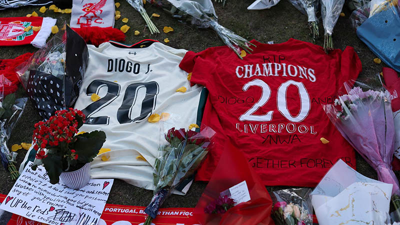 Homenajes Diogo Jota Portugal