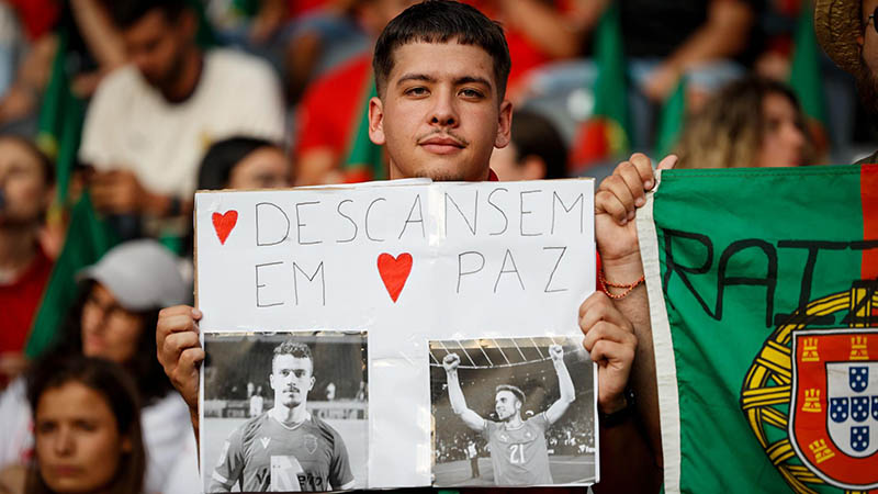 Homenajes Diogo Jota Portugal