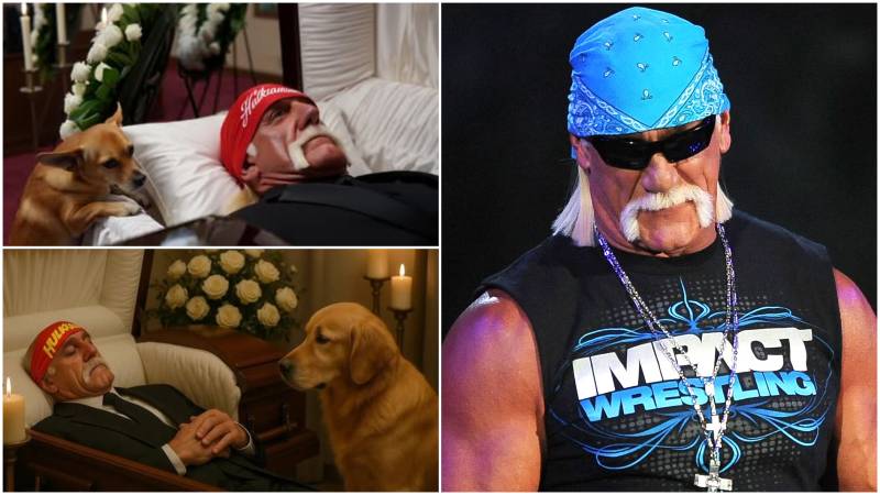 Hulk Hogan un pet lover