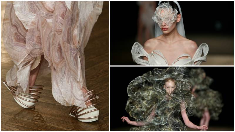 Diseñador Iris Van Herpen en París 2025