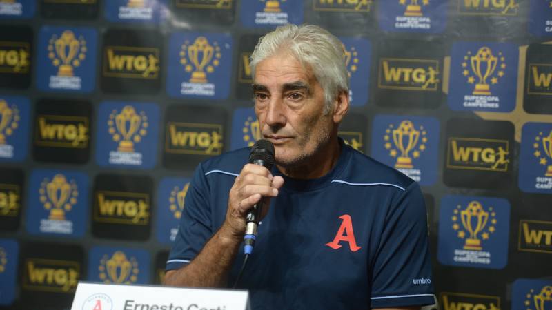 Ernesto Corti, entrenador de Alianza