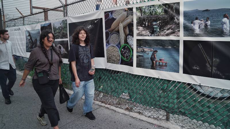 Fotoperiodista Jessica Orellana expone su trabajo en Nueva York