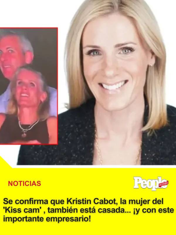 Kristin Cabot, la mujer en medio del escándalo de la Kiss-Cam