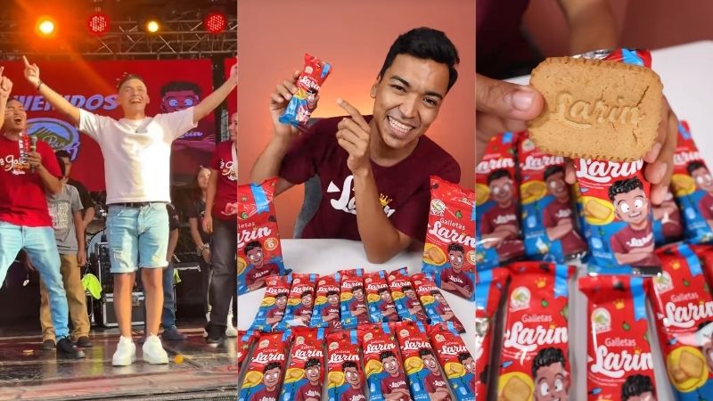 Larín lanza su galleta