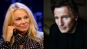 Liam Neeson y Pamela Anderson son pareja