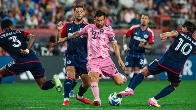 Leo Messi doblete MLS