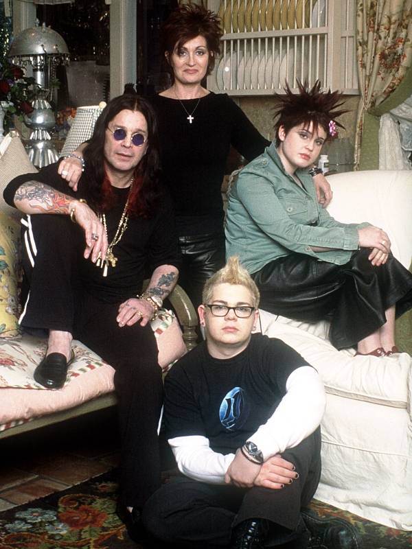 Ozzy Osbourne y su familia