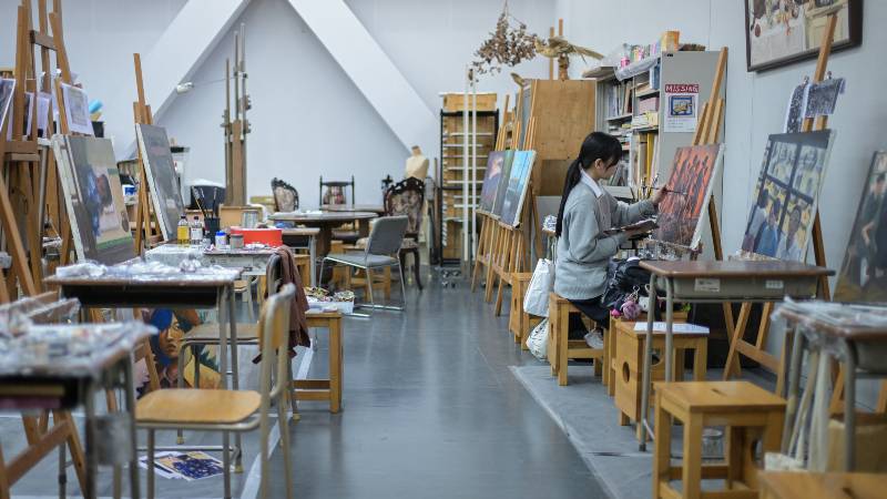 Pinturas de bomba atómica en Japón