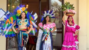 Salvadoreños eligen a sus reinas en Italia