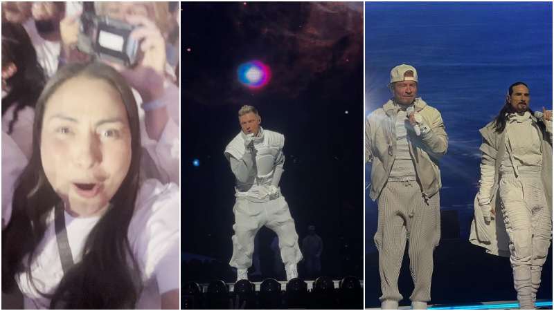 Roxana Webb- Backstreet Boys- Las Vegas