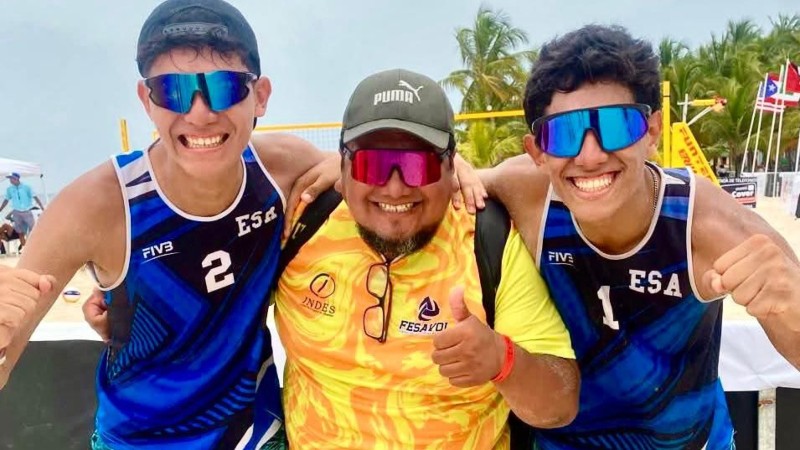 Voleibol de Playa El Salvador Mundial Norceca 02