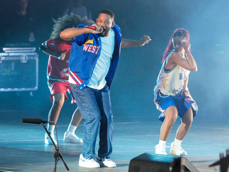 Will Smith en concierto en Marbella