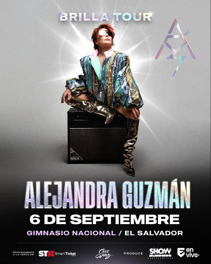 El concierto de Alejandra Guzmán lo anunció En Vivo Producciones.