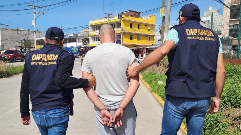Autoridades de Guatemala localizaron y expulsan a otro marero salvadoreño con amplio historial delictivo. Foto EDH / Cortesía PNC de Guatemala.