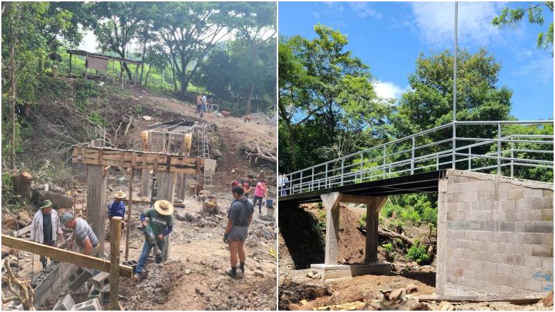 Las obras duraron un mes y medio. Foto / Adesco Cacahuatal