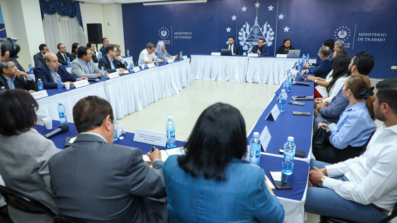 Reunión del Consejo Superior del Trabajo el 29 de julio de 2025. Foto cortesía del Ministerio del Trabajo