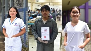 Estudiantes de la carrera de medicina y odontología brindan su valoración sobre su carrera y futuro en la profesión en El Salvador.