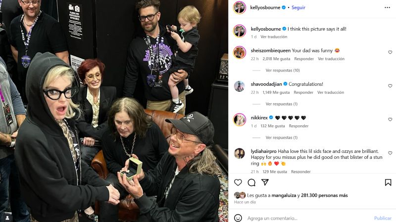 Kelly describió esta imagen como: "Creo que esta foto lo dice todo" / Imagen de carácter ilustrativo y no comercial / https://www.instagram.com/p/DLz5sO8IhDk/?hl=es