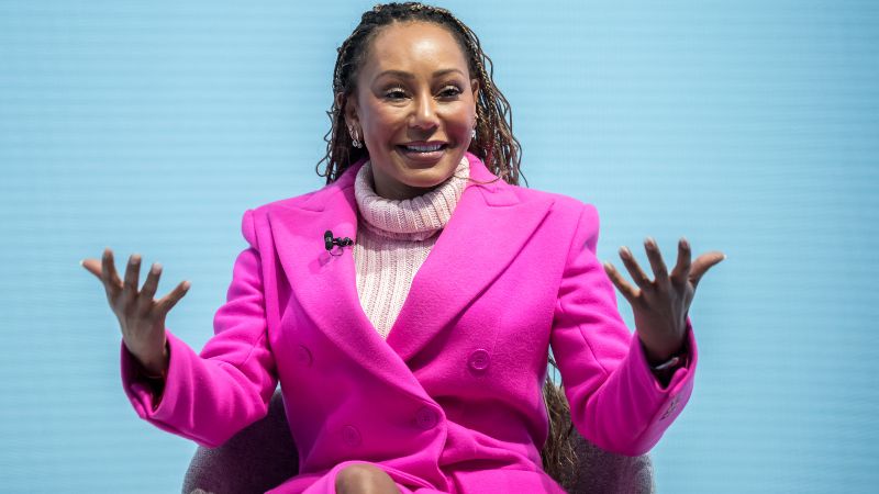 Melanie Brown llegó de nuevo al altar. / 