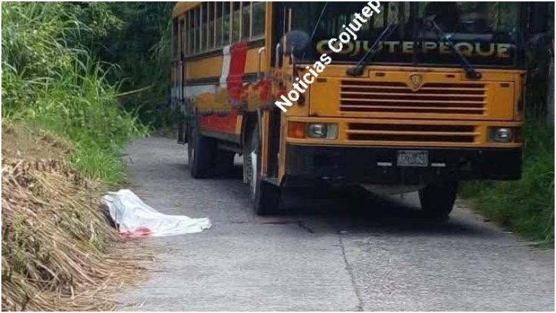 Escena del accidente donde murió la menor. Foto / Cortesía